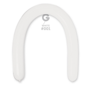 Gemar Büyük Sosis Balon Beyaz D6