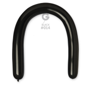 Gemar Büyük Sosis Balon Siyah D6