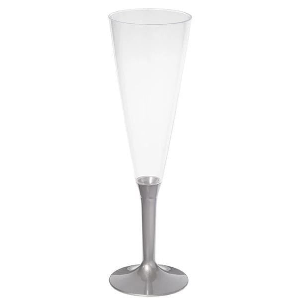 Gümüş Tabanlı Şampanya Kadehi 6'lı