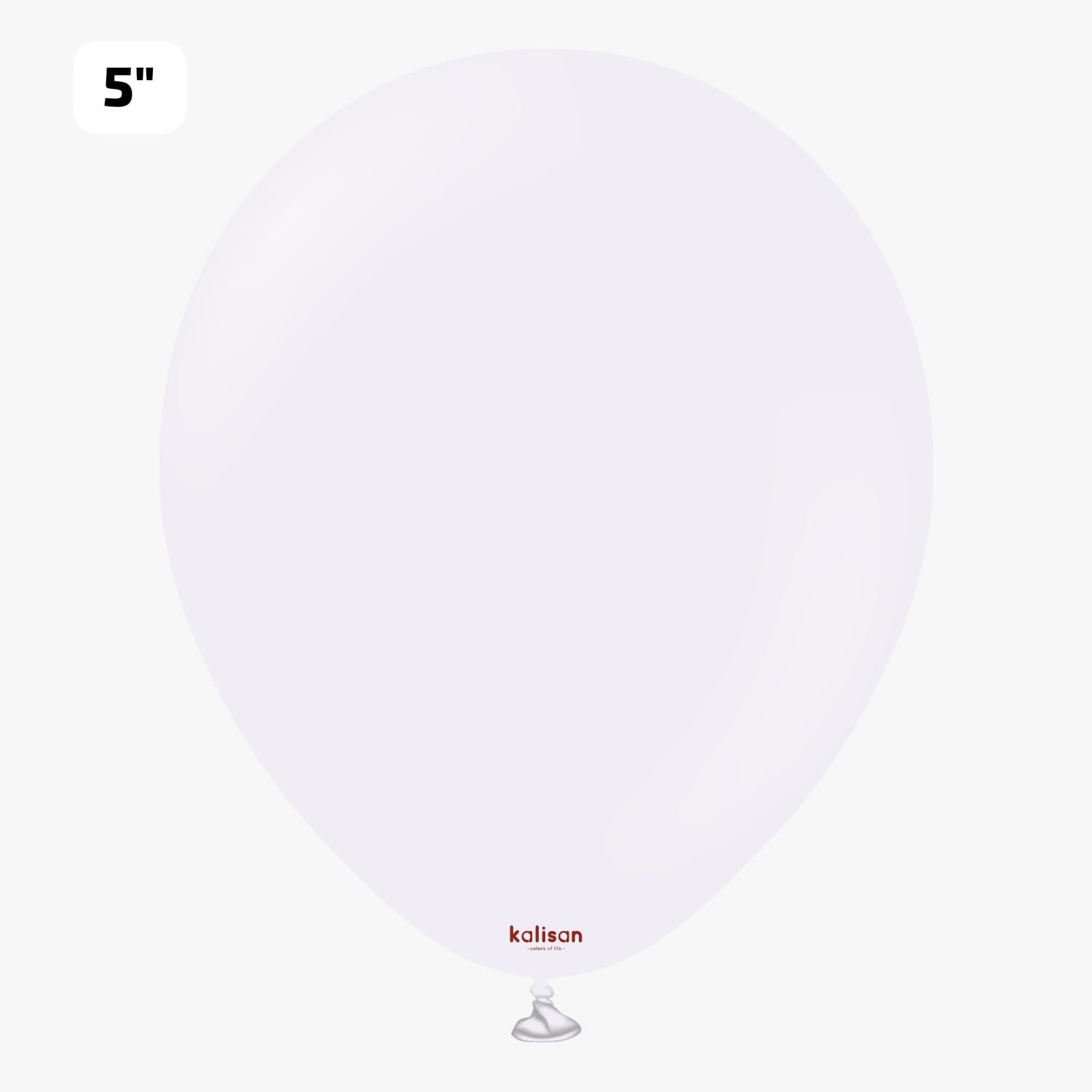 5'' Makaron Pale Lila 100'lü