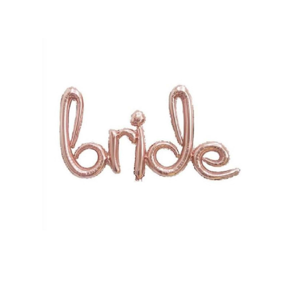 Bride İmza Rose Folyo Balon