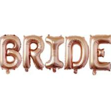 Bride Rose 16'' Folyo Balon