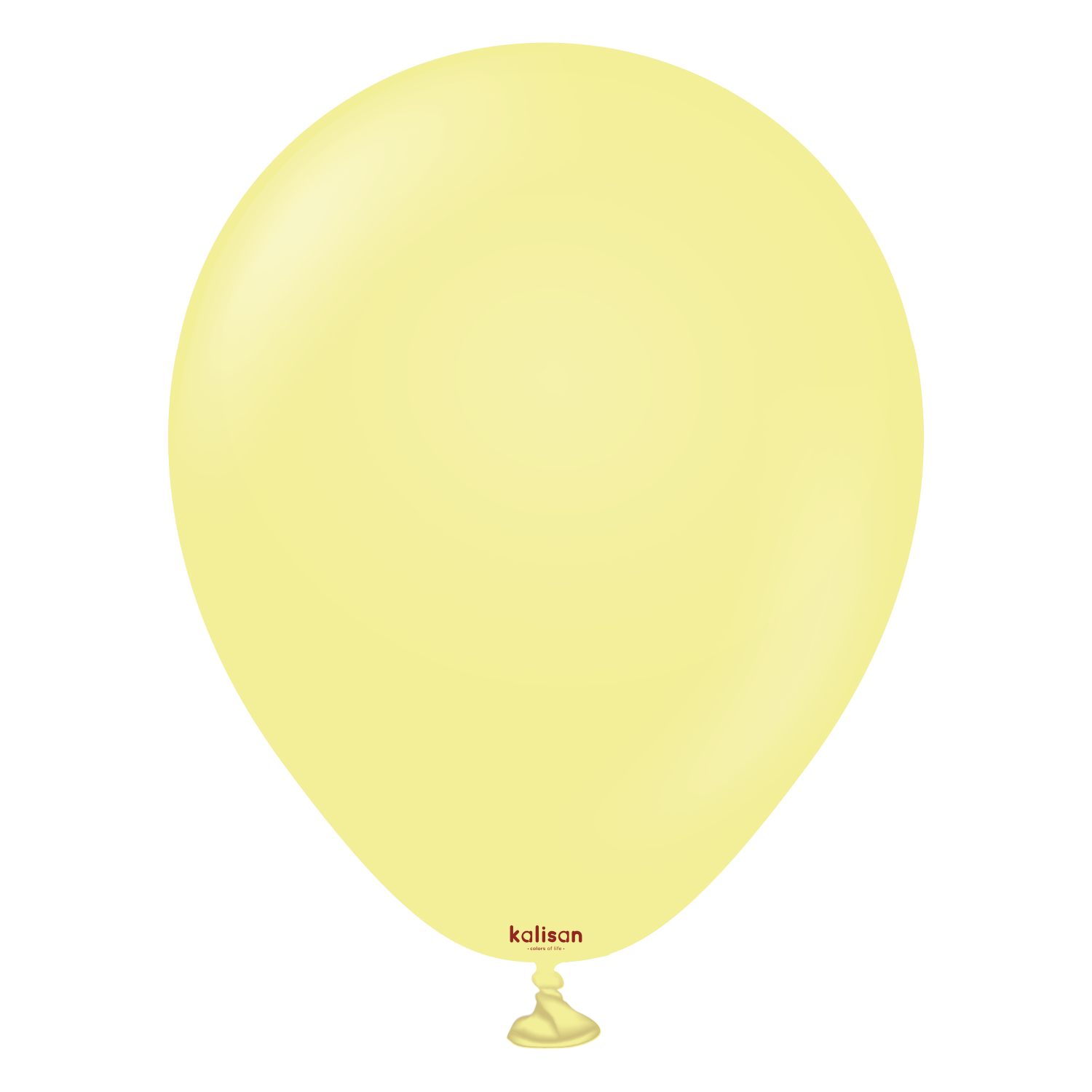 5'' Makaron Balon Sarı 100’lü