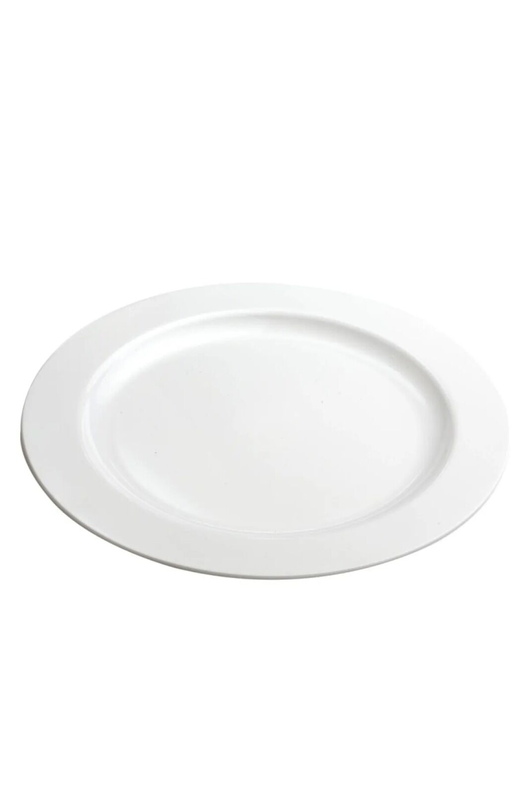 Beyaz Mika Tabak 10 Inch 6'lı