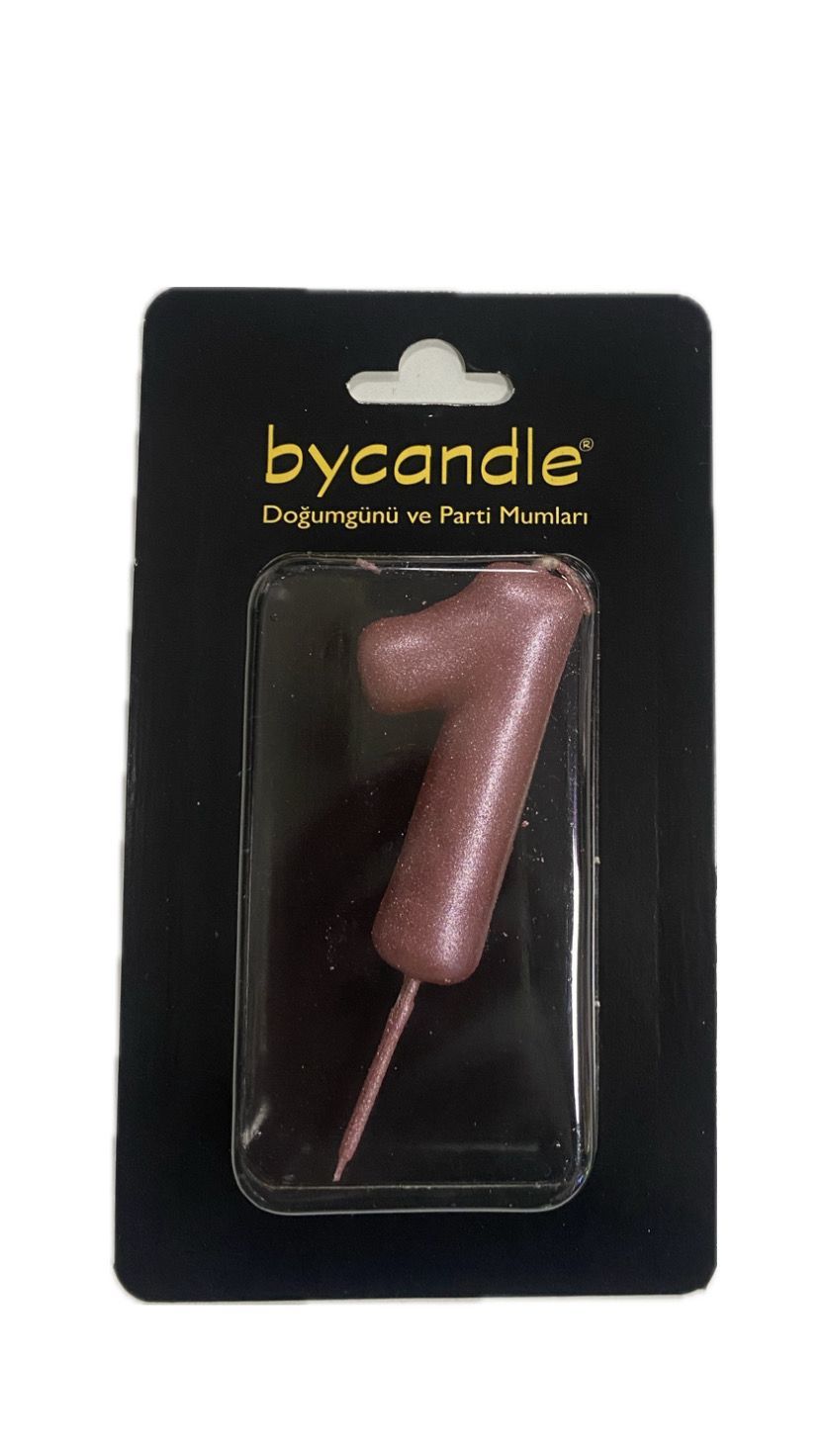 RAKAM MUM SİMLİ ROSE GOLD MUM 1