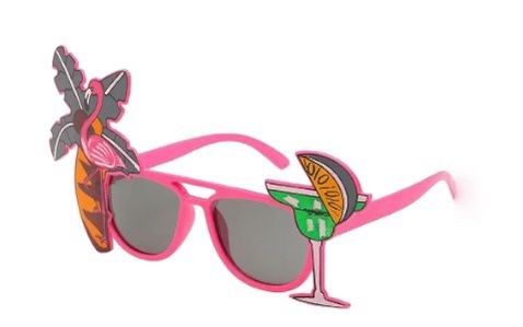 Hawaii Parti Gözlük Pembe