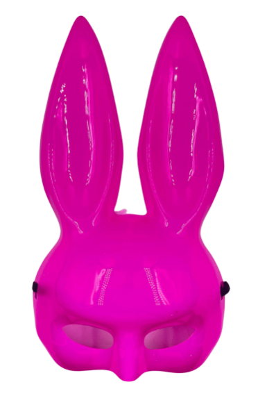Maske Tavşan Uzun Kulaklı Pembe