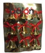 Yılbaşı Süs Ağaç Parti 2 Cm Çan 9'lu 4815