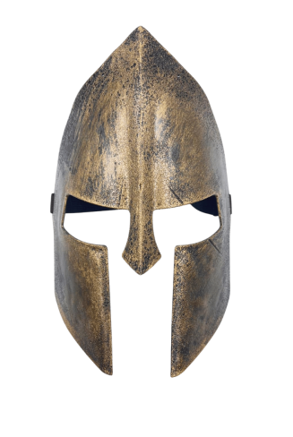 Maske Gladyatör Eskitme Gold
