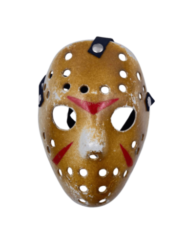 Maske Jason Eskitme Model Altın