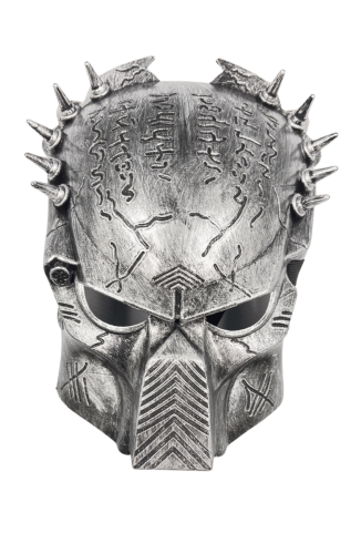 Maske Predator Gümüş