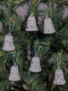 3 Cm Sedef Beyaz Çan 6'lı  2154