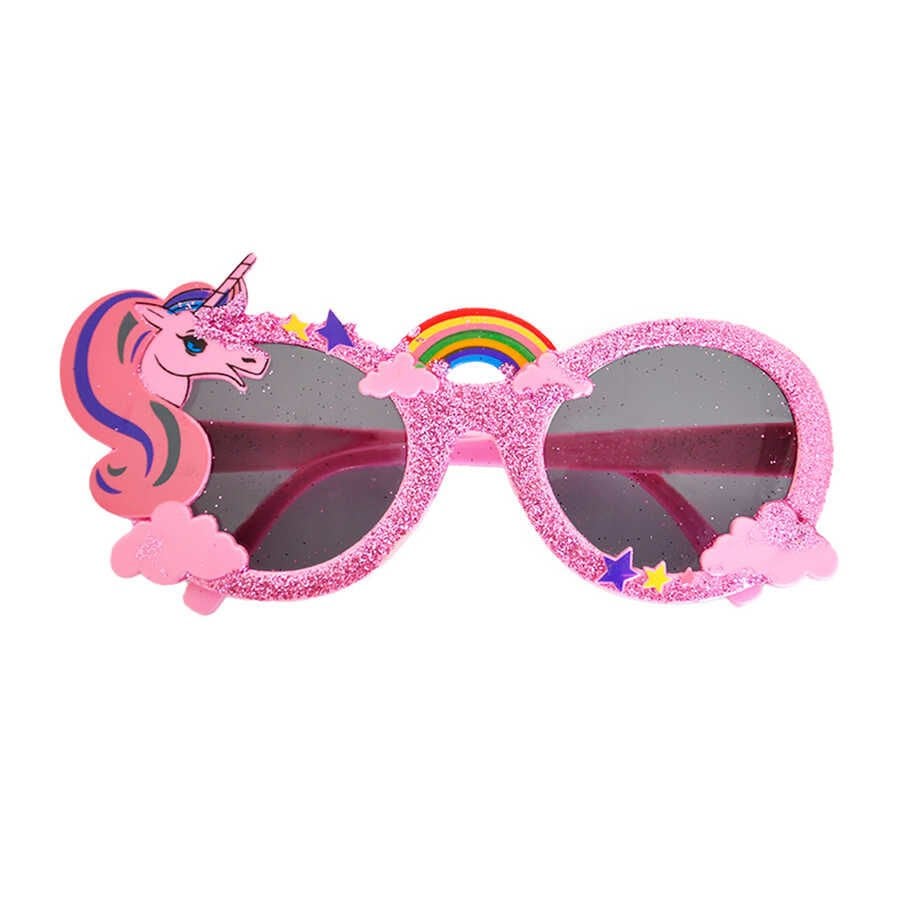 Pembe Unicorn Gözlük