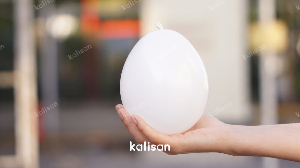 5'' Standart Balon Beyaz 100’lü