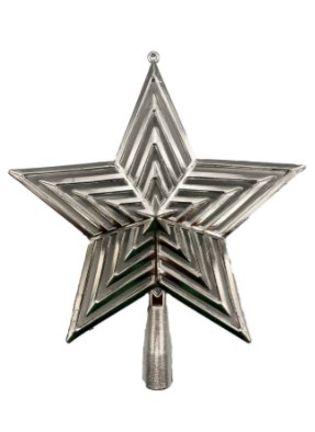 Tepelik İç İçe Gümüş 23 cm