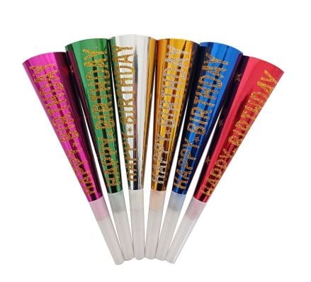 Happy Birthday Vuvuzela 6'lı