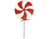 Yılbaşı Yuvarlak Şeker Dekor 50*25 Cm