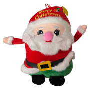 Yılbaşı Noel Baba Peluş 23 Cm