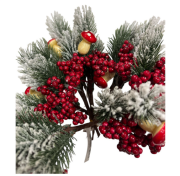 Yılbaşı Mantarlı Mini Kokina 18 Cm FL-33