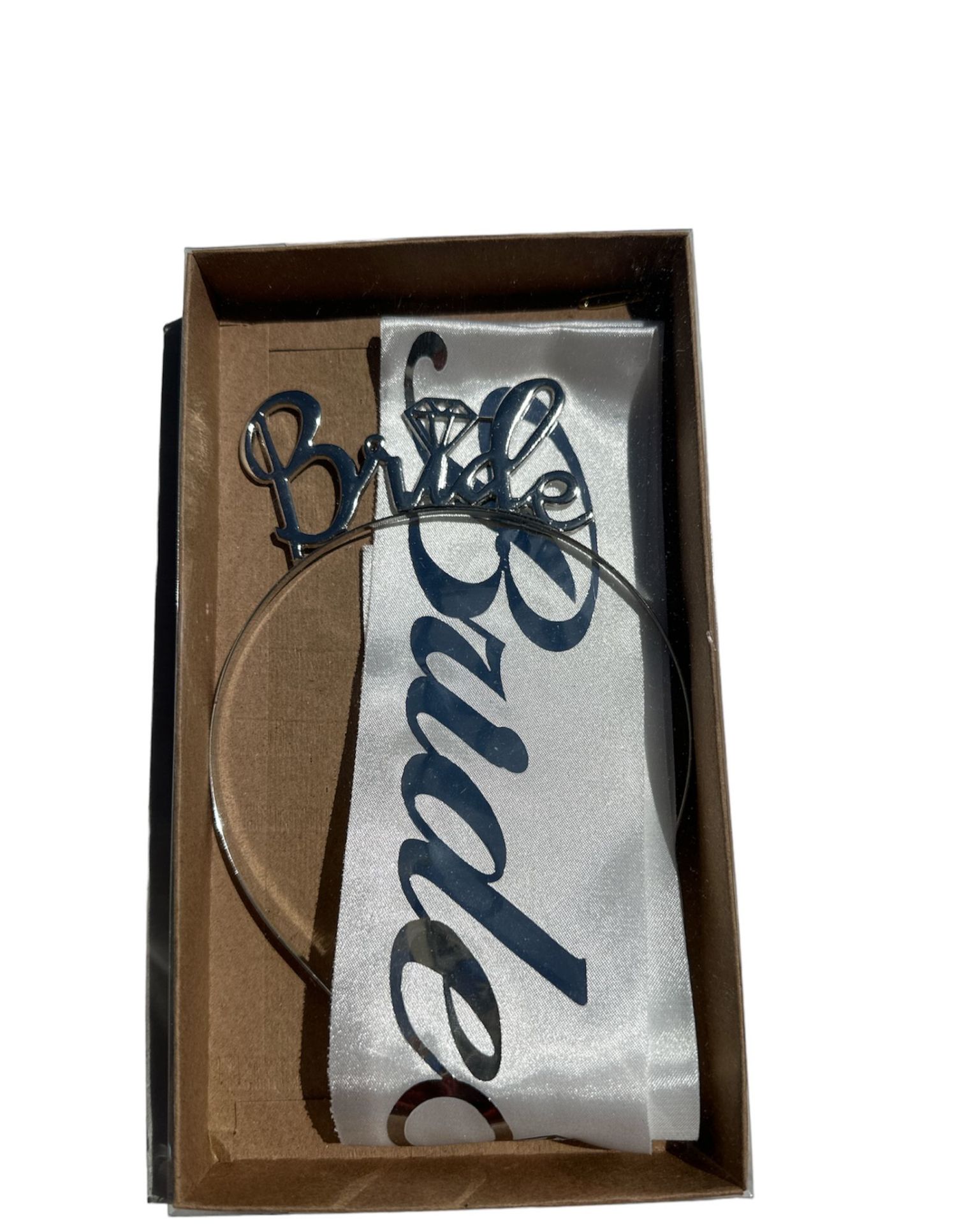 Bride Set Beyaz Gümüş