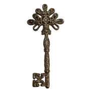 Yılbaşı Dekor Süs Simli Rose Anahtar YP-41