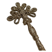 Yılbaşı Dekor Süs Simli Rose Anahtar YP-41