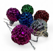 Yılbaşı Top Süs  4 Cm Kozalak Top 6'lı  4808-1