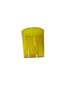 Viski Bardağı Mika Şeffaf Sarı 10'lu