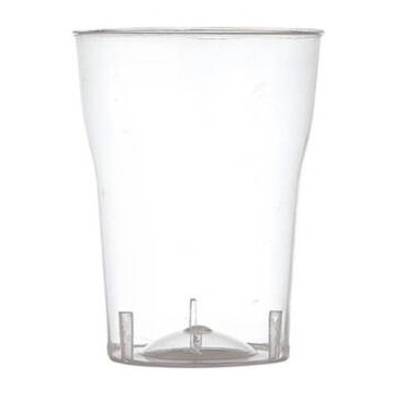 Shot Bardağı Şeffaf Mika 20'li