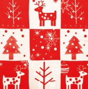 Kağıt Peçete Yılbaşı Geyik Ağaç Temalı Model 20 Parça