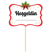 Konuşma Balonu Yılbaşı Partisi Temalı Varaklı 5 Parça