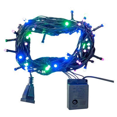 Renkli Led Işık Eklemeli 80 Ampul 8 m