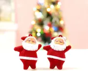Yılbaşı Süs Kırmızı Noel Baba 7 Cm 2'li 250770