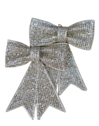 Yılbaşı Süs Fiyonk Kurdele Şampanya Gold 2'li 25480