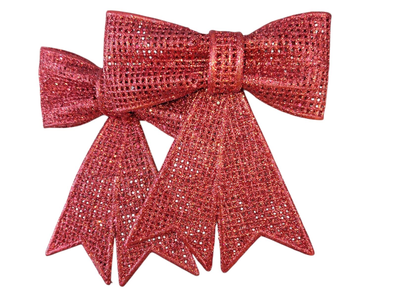 Yılbaşı Süs Fiyonk Kurdele Kırmızı 2'li 25480