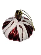 Yılbaşı Süs Kırmızı Beyaz Topaç 6'lı 250735