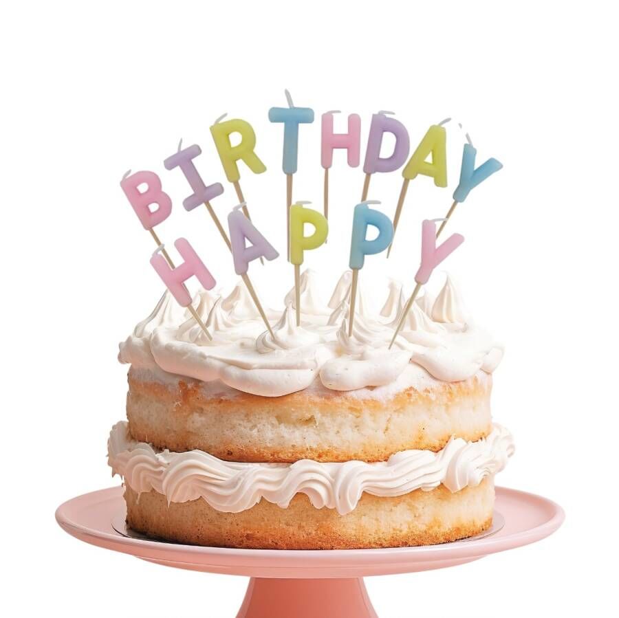 Makaron Renkli Happy Birthday Mum 13 Parça