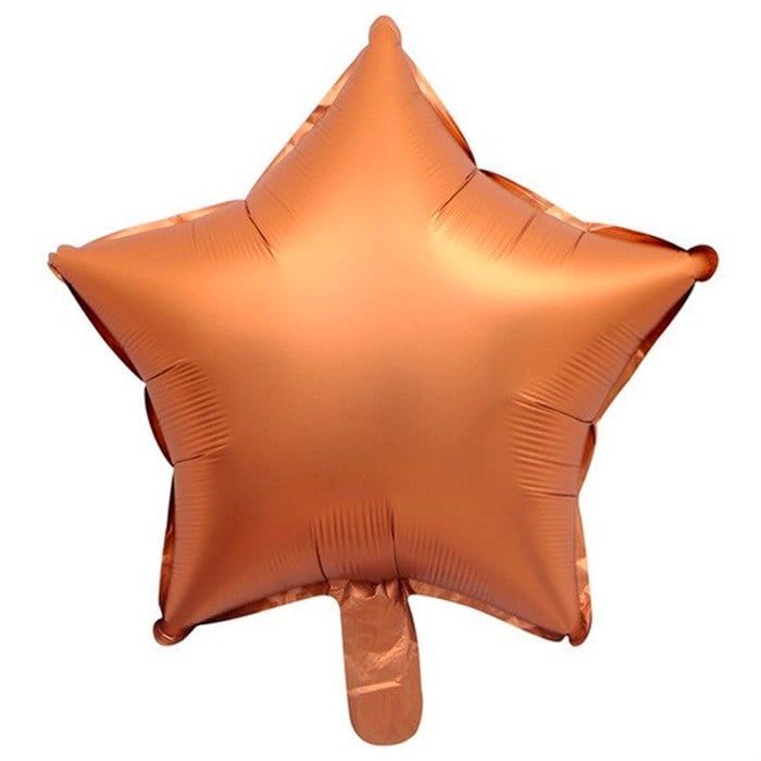 18'' YILDIZ MAT BAKIR BALON