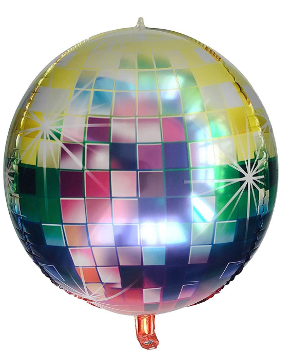 Disko Topu Folyo 24 Inch Renkli