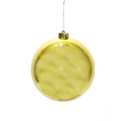 Yılbaşı Top Süs 25 Cm Parlak Gold