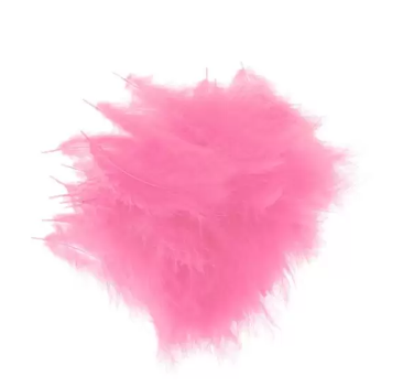 Balon Süsleme Tüyü 100lü -Pembe-