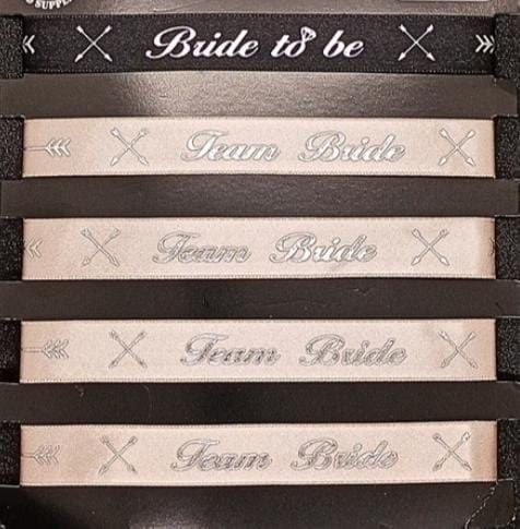 Bride to Be Bileklik 5 li Set Pembe Gold
