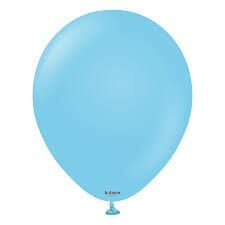 12'' Pastel Balon Açık Mavi 50'li