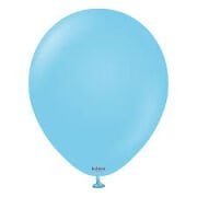 12'' Pastel Balon Açık Mavi 50'li