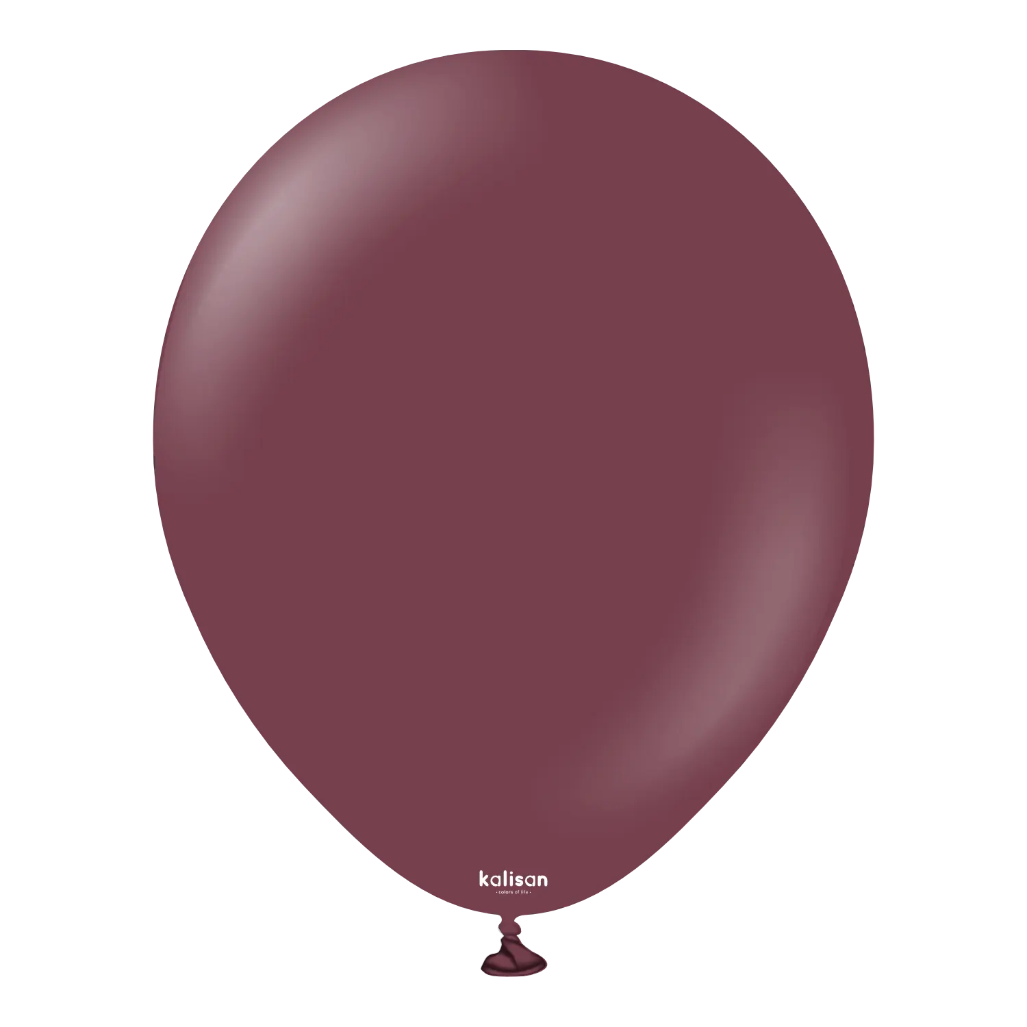 12'' Pastel Balon Bordo 50'li