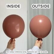 12'' Pastel Balon Clay Pink 50'li