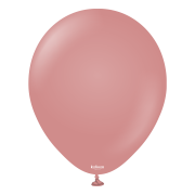12'' Pastel Rosewood Balon  50'li