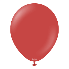 12'' Pastel Deep Red Balon  50'li