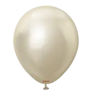 12'' Krom Beyaz Altın Balon  50'li