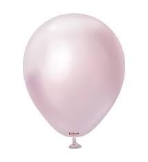 12'' Krom Pembe  Altın Balon  50'li